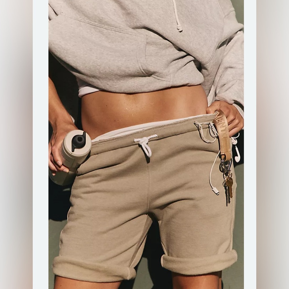 FP Movement For The Win Long Shorts in Sage Stone